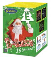 Ё-Ёлка Батарея салютов купить в Алдане | aldan.salutsklad.ru