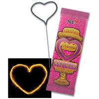 Сердечко Бенгальские огни фигурные купить в Алдане | aldan.salutsklad.ru