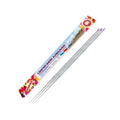 Триколор 300 мм. Бенгальские огни цветные купить в Алдане | aldan.salutsklad.ru