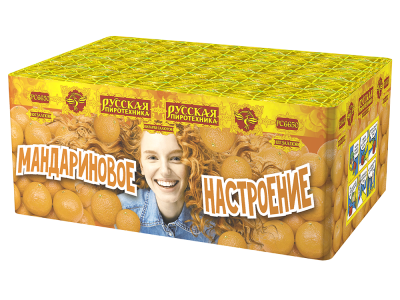 Мандариновое настроение Фейерверк купить в Алдане | aldan.salutsklad.ru