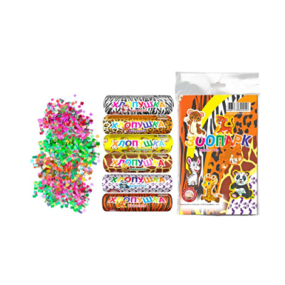 Зоопарк УПЗ Набор хлопушек купить в Алдане | aldan.salutsklad.ru