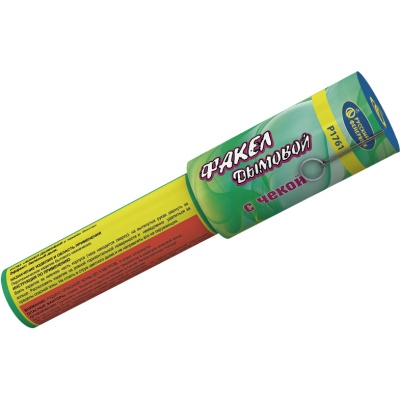 Дымовой (с чекой) зеленый Фальшфейер купить в Алдане | aldan.salutsklad.ru