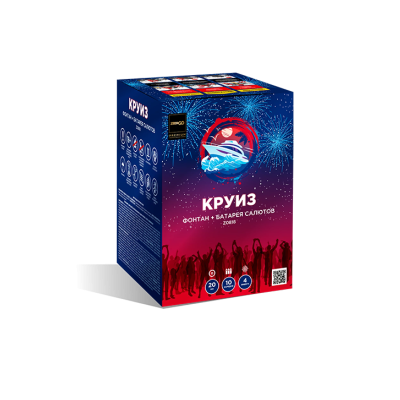 Круиз Фонтан фейерверк купить в Алдане | aldan.salutsklad.ru