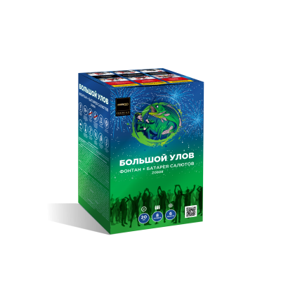 Большой улов Фонтан фейерверк купить в Алдане | aldan.salutsklad.ru