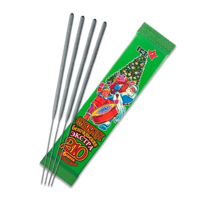 210 мм. Экстра Бенгальские огни купить в Алдане | aldan.salutsklad.ru