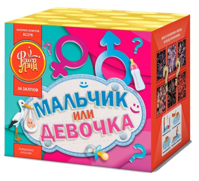 Мальчик или девочка М Фейерверк купить в Алдане | aldan.salutsklad.ru