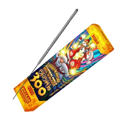 Цветной 300 мм. Бенгальские огни купить в Алдане | aldan.salutsklad.ru